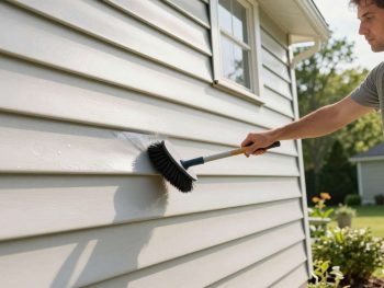 How to Clean Vinyl Siding Without Warping the Panels