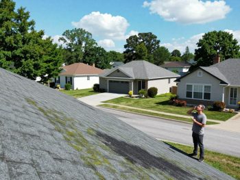 How to Identify Early Signs of Roof Algae from the Ground.