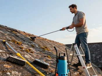 Is It Safe to Clean an Old Roof? What You Need to Know.