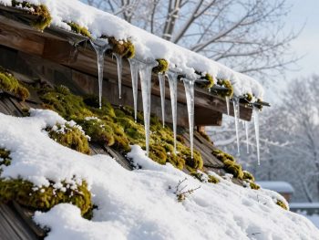 Why Winter is the Hardest Season for a Moss-Covered Roof.